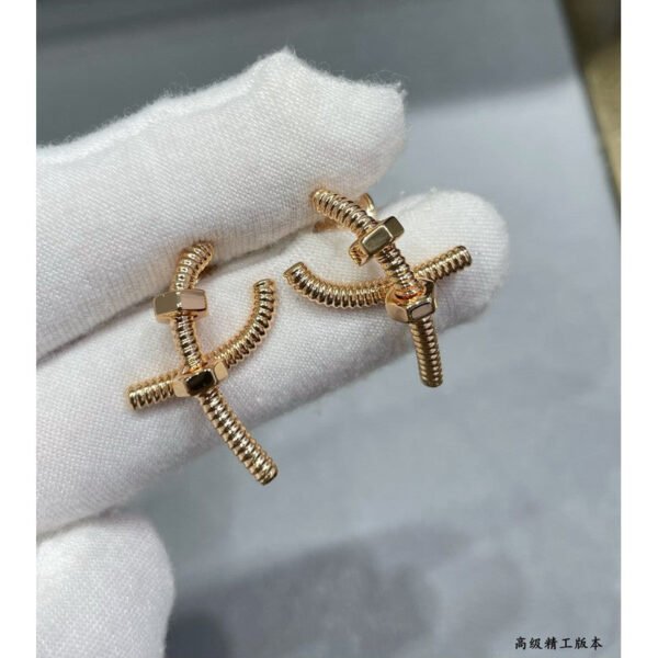 18K ¨¦crou de Earrings