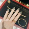 18K Clash De Diamond Ring