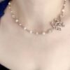 18K CC Pearls Necklace
