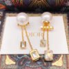 18K CD Tassel Crystal Star Earrings