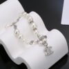 18K CC Pearls Chain Bracelet