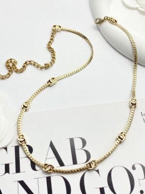 18K CC Chain Necklace
