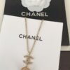 18K CC Pearls Flower Necklace