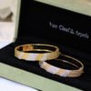 18K Perl¨¦e 5 Rows Diamond Bracelet