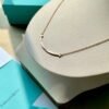 18K T Smile Pendant Necklace