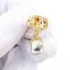 18K CD Star Crystals Earrings
