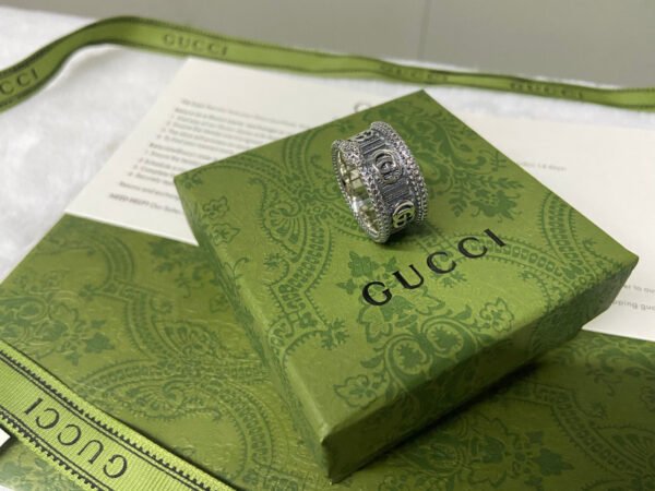 Double G Snake Ring