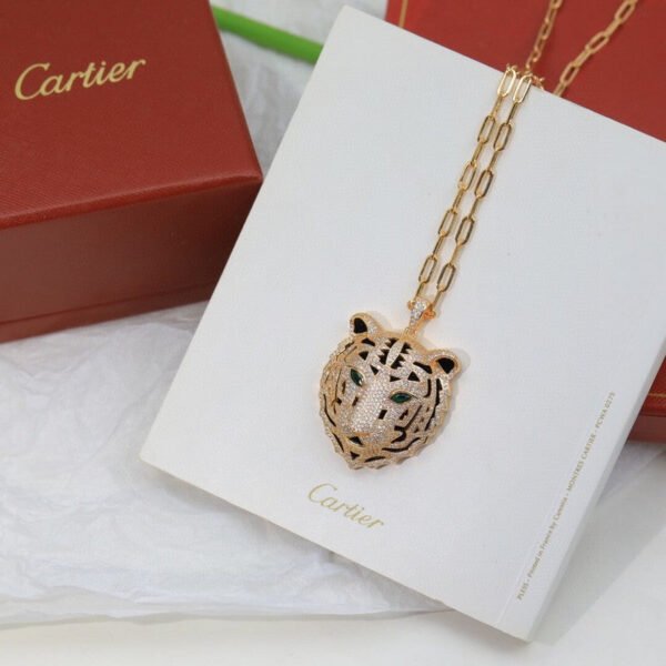 18K Panth¨¨re De Diamond Necklace