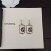 18K CC Plate Earrings