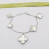 18K Magic Alhambra Five Pearls Motifs Clover Bracelet