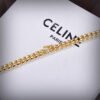 18K CD Triomphe Small Gourmette Necklace