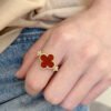 18K Vintage Alhambra Reversible Ring