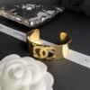 18K CC Gold Cuff Bracelet