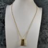 18K Triomphe Script Necklace