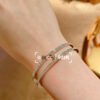 18K Ever Chain D¡¯ancre Cuff Diamond H Bracelet