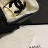 18K CC Black Logo Open Cuff Bracelet