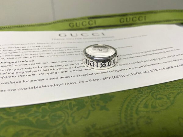 Double G Maison de l'Amour Ring