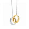 18K T 1837 Interlocking Circles Pendant Necklace