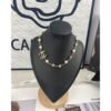 18K CC White Pearls Necklace