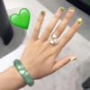 18K Sweet Alhambra Effeuillage Pearls Ring