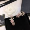 18K CC Flowers Earrings