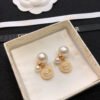 18K CD Pearls Earrings