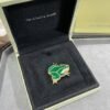 18K Lucky Animals Frog Clip Brooch