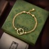18K Double G Blondie Interlocking G Bracelet