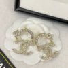 18K CC Diamond Earrings