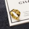 18K CC Yellow Gold Ring