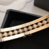18K CC Crystal Open Cuff Bracelet