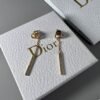 18K CD Vintage Tassel Diamonds Earrings