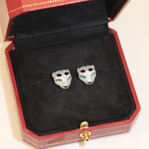 18K Panth¨¨re Earrings