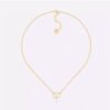 18K Petit CD Pearl Necklace