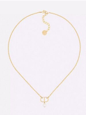 18K Petit CD Pearl Necklace
