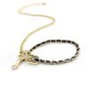 18K CC Black & White Necklace
