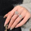 18K CC Com¨¨te Diamonds Ring