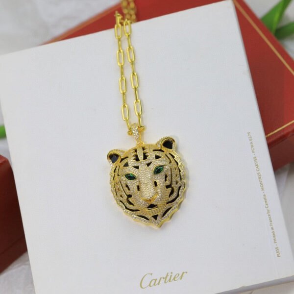 18K Panth¨¨re De Diamond Necklace