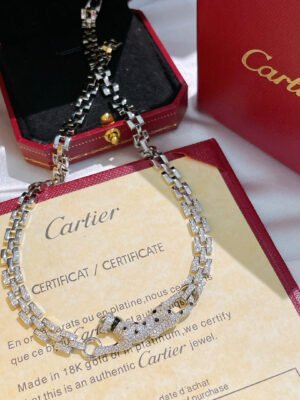 18K Panth¨¨re De Diamonds Chain Necklace