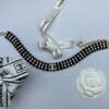 18K CC Strass Choker Necklace