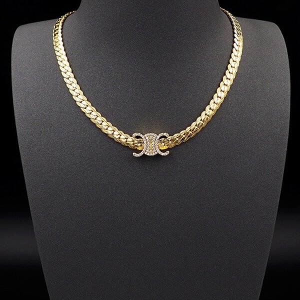 18K Triomphe Diamonds Necklace