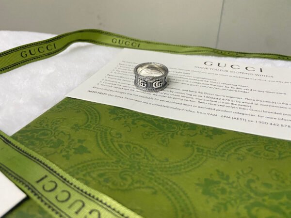 Double G Snake Ring