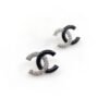 18K CC Black Diamonds Earrings