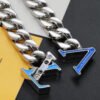 18K Louis Blue Chain Necklace
