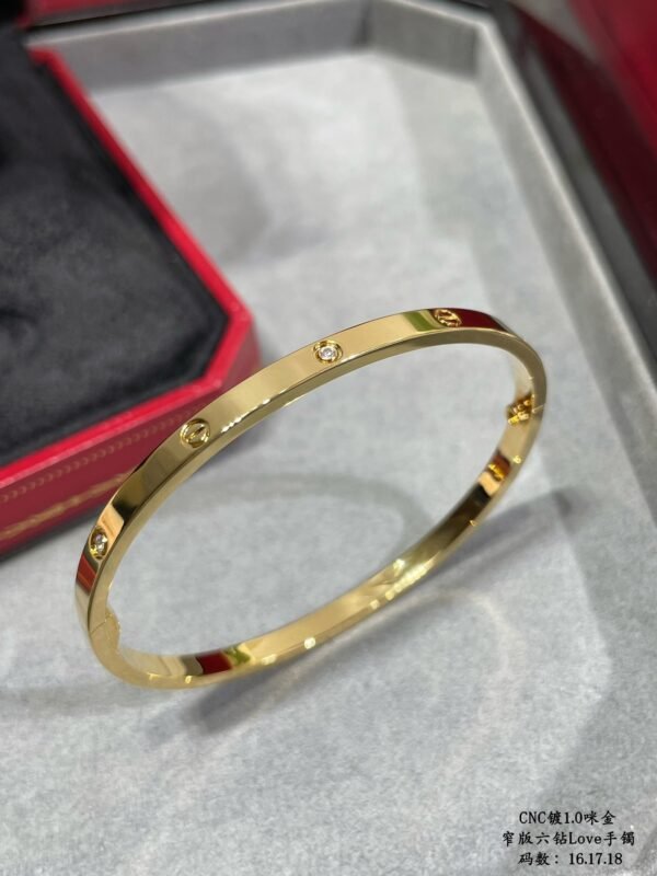 18K Love Ten Diamonds Small Bracelet