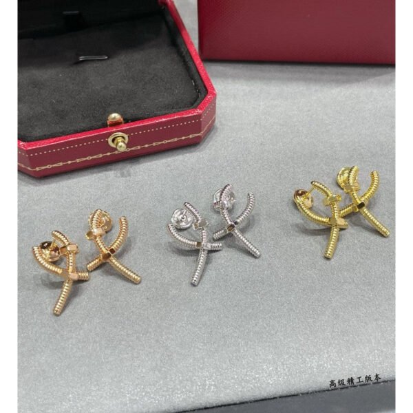 18K ¨¦crou de Earrings