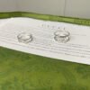 Double G Interlocking G Thin Open Ring