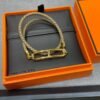 18K Roulis Double Tour Grey H Bracelet