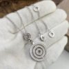 18K BV Cerchi Astrale Diamond Necklace