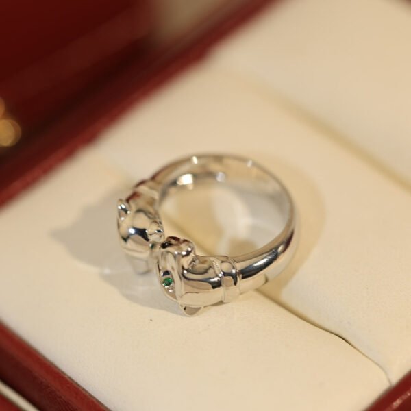 18K Panth¨¨re De Open Ring